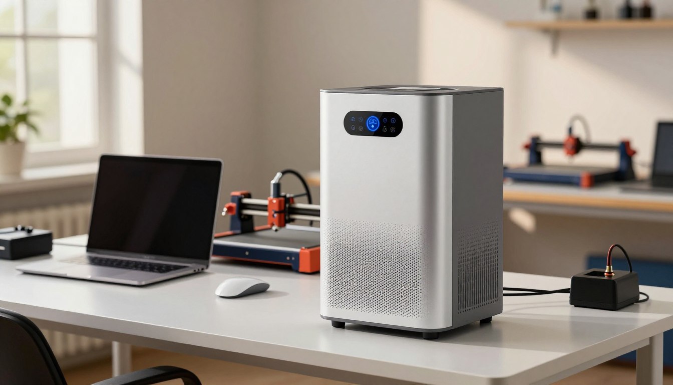 best desktop air purifier for extraction of laser fumes