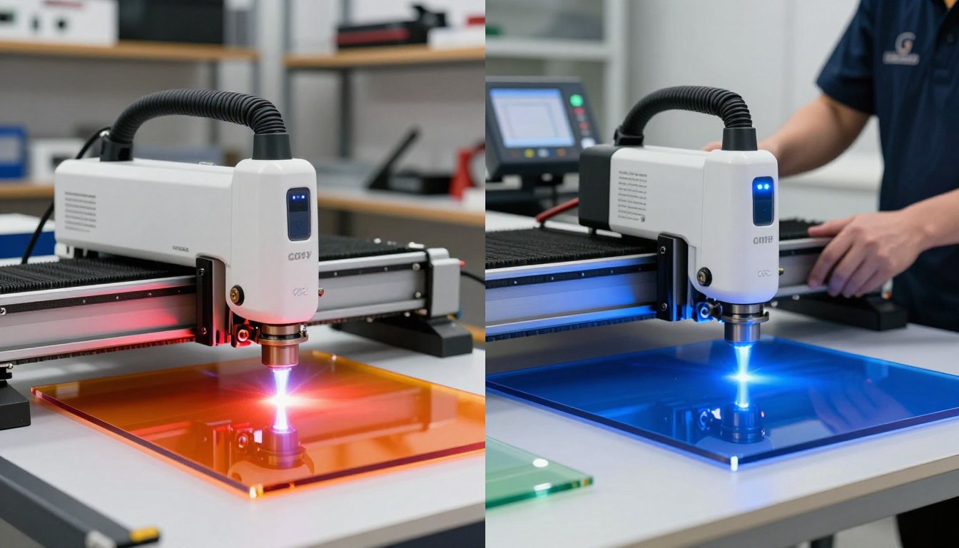co2 laser vs diode laser for cutting acrylic panels