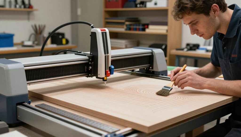 how to fix ghosting lines on laser engraving fills