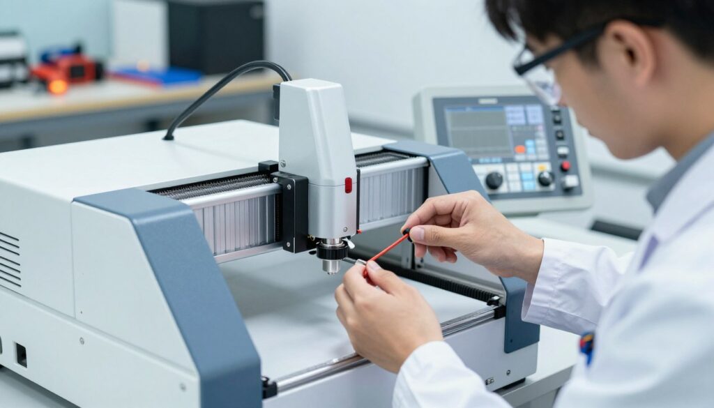 how to set correct focal distance on a CO2 laser