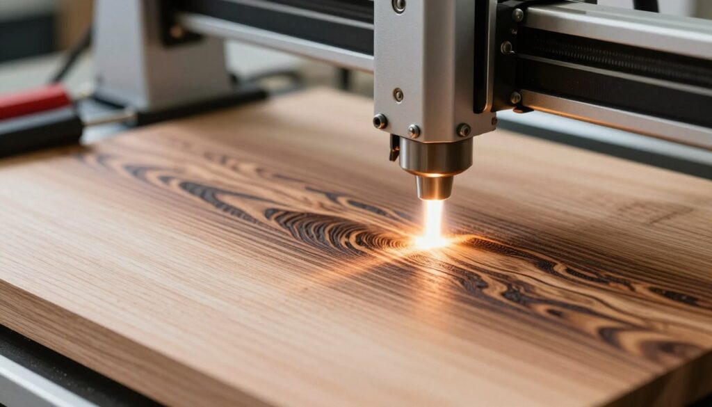 why is my diode laser burning too dark on wood