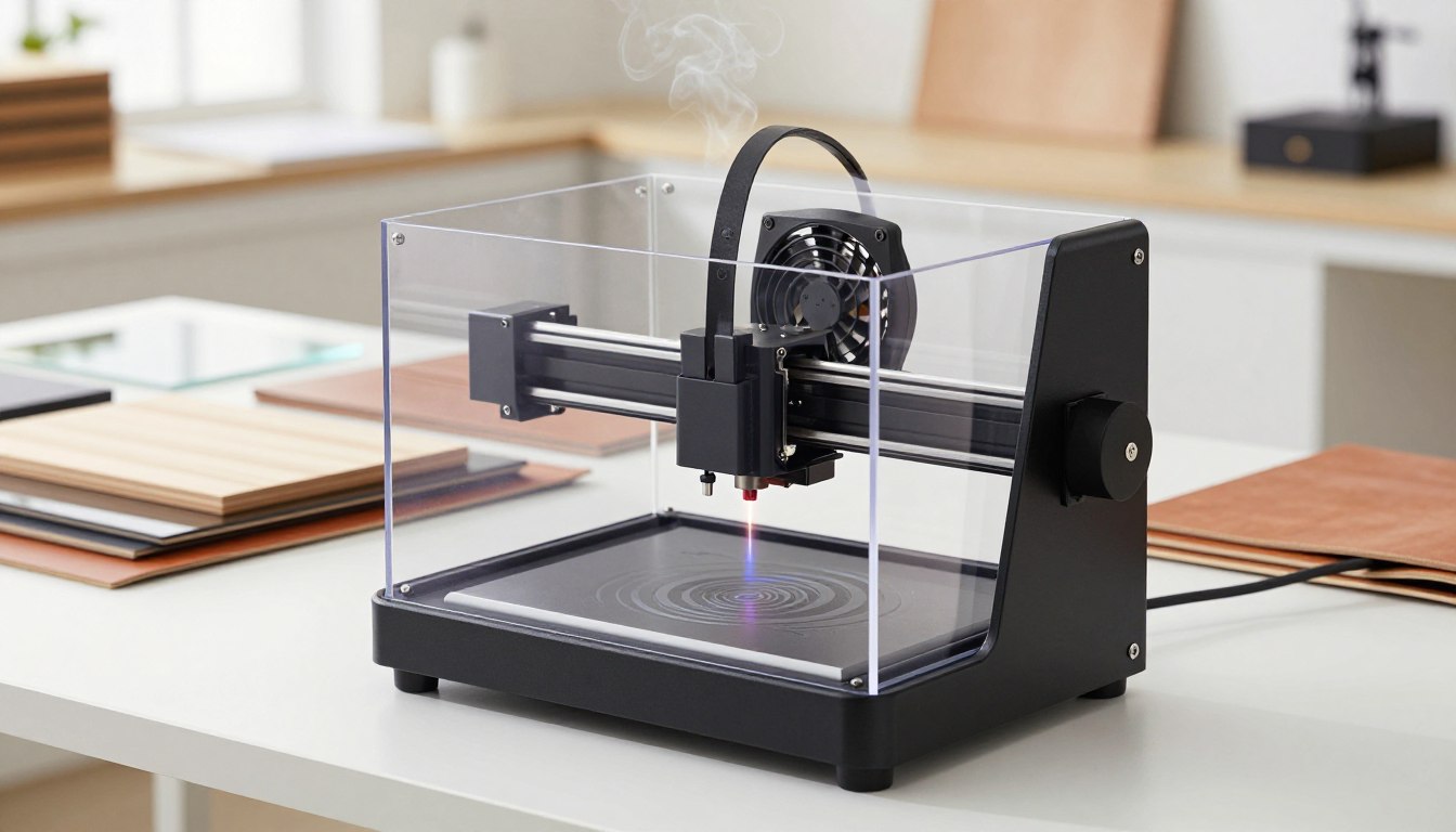 ​best portable laser engraver enclosure with exhaust fan