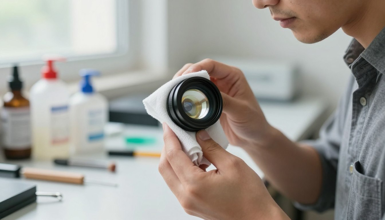 ​how to clean diode laser lens without scratching it